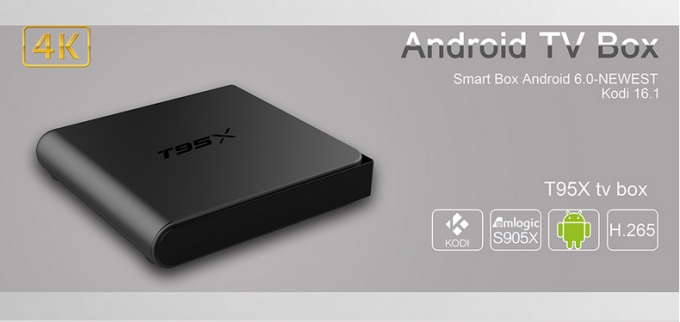 Κιβώτιο TV Amlogic S905 Wifi, αρρενωπό κιβώτιο υψηλό Difinition TV οικογενειακού Minix